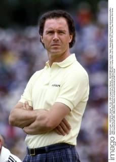 BECKENBAUER Franz Trainer Team_Deutschland FIFA Fussball Weltmeisterschaften 1986 in Mexiko