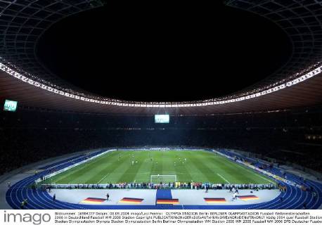 OLYMPIA STADION Berlin BERLINER OLAMPIASTADION Fussball Weltmeisterschaften 2006 in Deutschland Fussball WM 2006 Stadion Copyright 