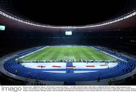 OLYMPIA STADION Berlin BERLINER OLAMPIASTADION Fussball Weltmeisterschaften 2006 in Deutschland Fussball WM 2006 Stadion Copyright