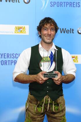 Stephan Bauhofer Bayerische Sportpreis 2014 Ehrung, Auszeichnung. Preis BMW-Welt München 19. Juli 2014