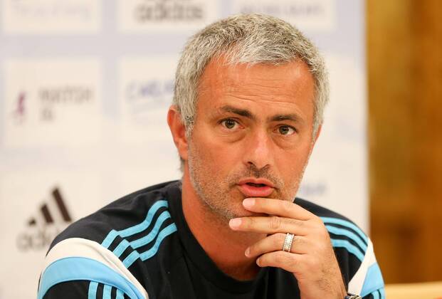 SOCCER - Chelsea, training camp VELDEN,AUSTRIA,22.JUL.14 - SOCCER - Premier League, Chelsea FC, training camp, press conference. Image shows head coach Jose Mourinho (Chelsea). 