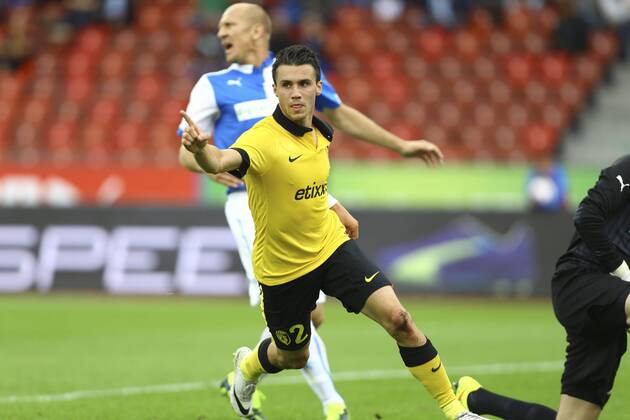Sebastien Corchia (Lille) FOOTBALL : Grasshopper Club Zurich vs LOSC - 3eme tour preliminaire - Ligue des Champions - 30 07 2014 GwendolineLeGoff Panoramic 