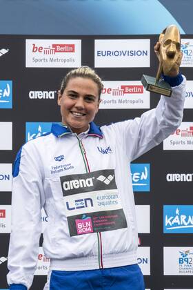 Grimaldi Martina ITA LEN European Athletes of the Year Open Water 10km Men 32nd LEN European Championships Berlin, Germany 2014 Aug.13 th - Aug. 24 th Day02 - Aug. 14 Photo A.Staccioli Deepbluemedia Insidefoto AndreaxStaccioli DBM Insidefoto