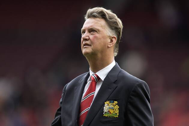 Louis Van Gaal, manager of Manchester United Manchester United ManU - Swansea City - Barclays Premier League - Old Trafford - Manchester - 16 08 2014 EDITORIAL USE ONLY. No use with unauthorised audio, video, data, fixture lists, club league logos or live services. Online in-match use limited to 120 images, no video emulation. No use in betting, games or single club league player publications.
