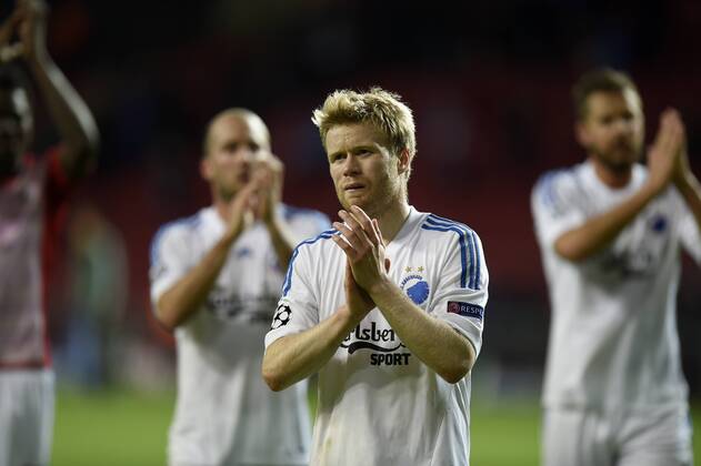 Copenhagen, Denmark, football, UEFA Champions League qualification: FC Copenhagen - Bayer Leverkusen. Tom Högli, FC Copenhagen 