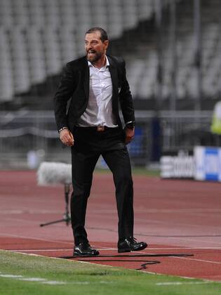 UEFA Champions League playoff first leg match match between Besiktas and Arsenal at Olympic stadium in istanbul 19 august 2014. Score: Besiktas 0 - Arsenal 0 Pictured: Coach Slaven Bilic of Besiktas.