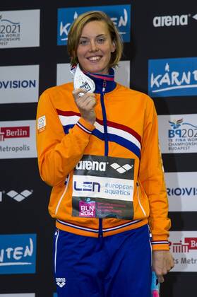 HEEMSKERK Femke NED Silver Medal 100m Freestyle Women Final 32nd LEN European Championships Berlin GiorgioxScala DBM