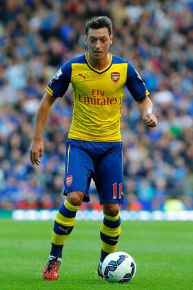 23.08.2014. Liverpool, England. Premier League. Everton versus Arsenal. Arsenal midfielder Mesut Ozil profile xPaulxKeevilx  ActionPlus11553468
