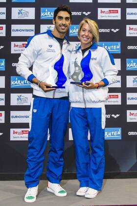 MAGNINI Filippo ITA PONSELE Aurora ITA Nation Ranking First Place 32nd LEN European Championships Berlin, Germany 2014 Aug.13 th - Aug. 24 th Day12 - Aug. 24 GiorgioxScala DBM
