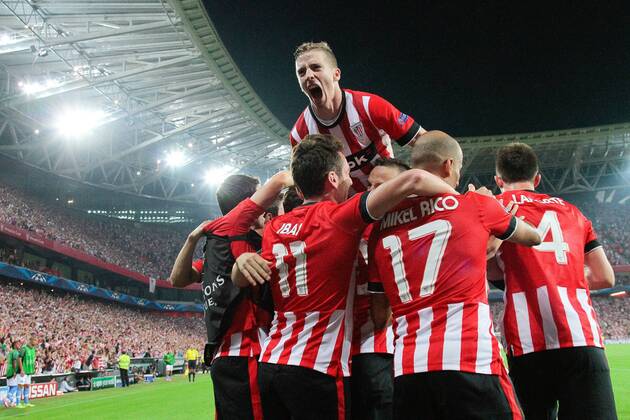 BILBAO - Aritz Aduriz - Athletic Bilbao vs SSC Napoli - 