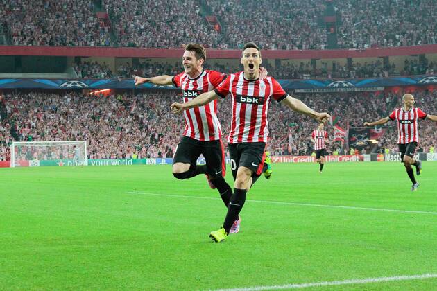 BILBAO - Aritz Aduriz - Athletic Bilbao vs SSC Napoli - 
