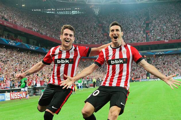 BILBAO - Aritz Aduriz - Athletic Bilbao vs SSC Napoli - 
