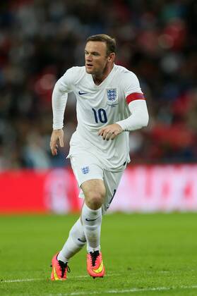 England s Wayne Rooney in action - International Friendly - England Vs Norway - Wembley Stadium - England - 3rd September 2014 - Picture David Klein Sportimage EDITORIAL USE ONLY. No use with unauthorised audio, video, data, fixture lists, club league logos or live services. Online in-match use limited to 120 images, no video emulation. No use in betting, games or single club league player publications.