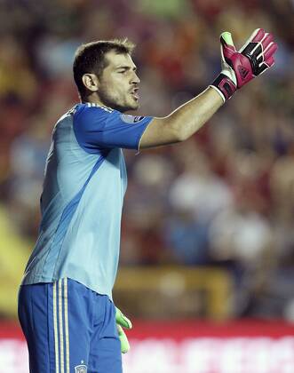 Spain s Iker Casillas during 15th UEFA European Championship Qualifying Round match. September 8,2014. (2014090854)