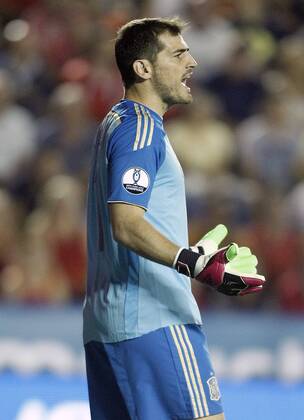 Spain s Iker Casillas during 15th UEFA European Championship Qualifying Round match. September 8,2014. (2014090874)