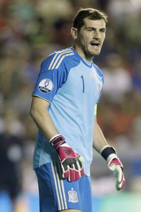 Spain s Iker Casillas during 15th UEFA European Championship Qualifying Round match. September 8,2014. (2014090888)