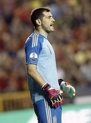 Spain s Iker Casillas during 15th UEFA European Championship Qualifying Round match. September 8,2014. (2014090893)