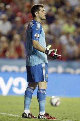 Spain s Iker Casillas during 15th UEFA European Championship Qualifying Round match. September 8,2014. (2014090875)