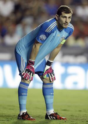 Spain s Iker Casillas during 15th UEFA European Championship Qualifying Round match. September 8,2014. (2014090890)