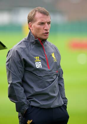 PROPAGANDA20140915 Football - soccer: UEFA Champions League, Liverpool FC , Liverpool s manager Brendan Rodgers during training at Melwood .xHOCHxZWEIx xPropagandax 