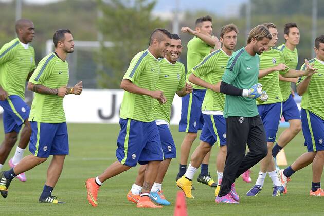 Carlos Tevez, - Turin 15-09-2014, Training Juventus Turin filippoxalferoNOG