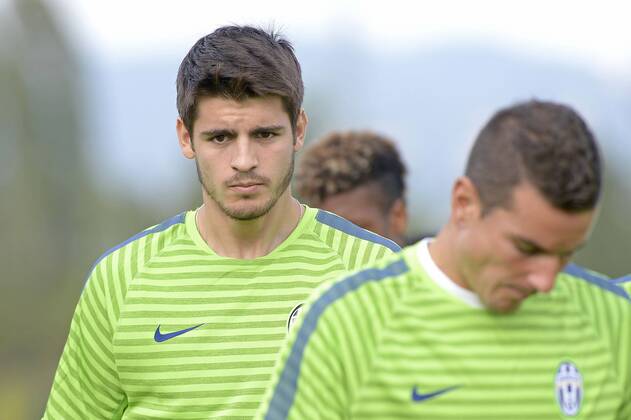 Alvaro Morata, - Turin 15-09-2014, Training Juventus Turin filippoxalferoNOG