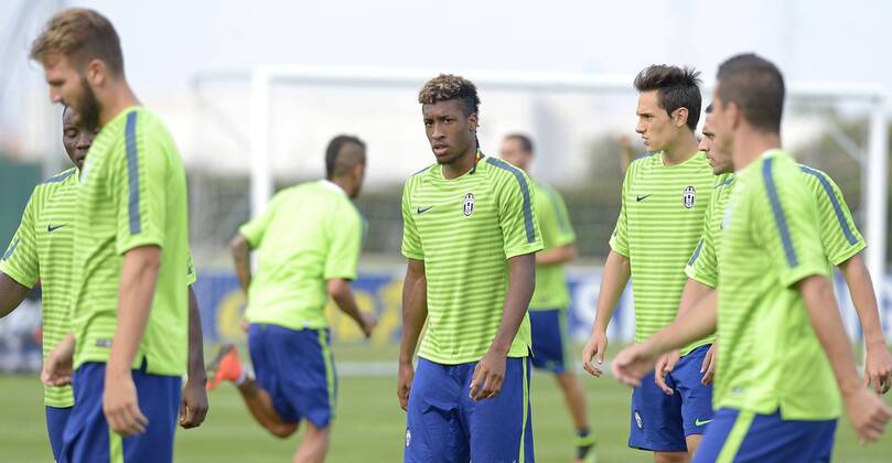Kingsley Coman, - Turin 15-09-2014, Training Juventus Turin filippoxalferoNOG