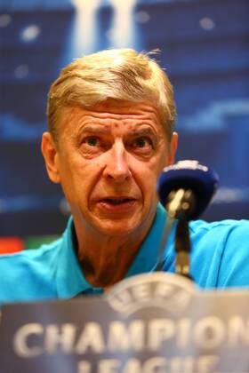 Montag 15.09.2014, Saison 2014 2015, UEFA Champions League, Pressekonferenz im Presseraum des Dortmunder Signal Iduna Parks vor dem Spiel zwischen dem BVB Borussia Dortmund und dem FC Arsenal London, Trainer Arsene Wenger (FC Arsenal)