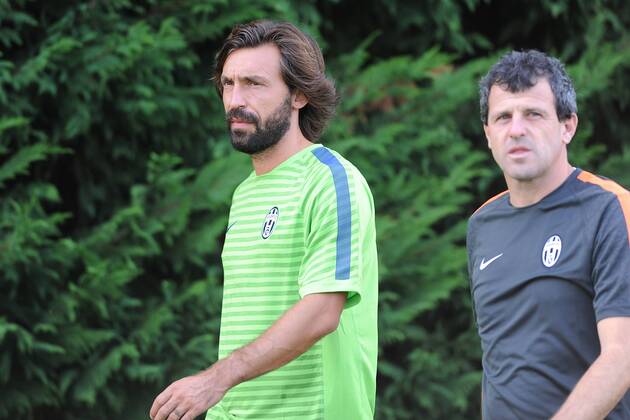 IPP20140915 Football - soccer: UEFA Champions League, , andrea pirlo - Training Juventus Turin xHOCHxZWEIx xItalyxPhotoxPressx 