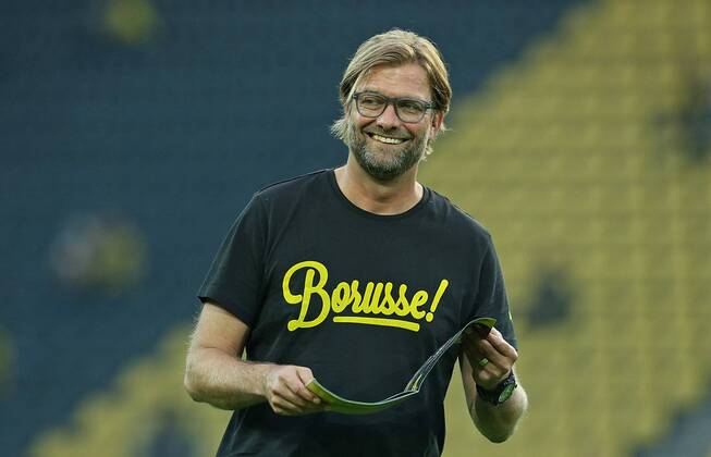 16.09.2014, Fussball Championsleague 2014 2015, Vorrunde, 1.Spieltag, Borussia Dortmund - Arsenal London, im Signal-Iduna-Park-Stadion Dortmund. Trainer Jürgen Klopp (Dortmund) 