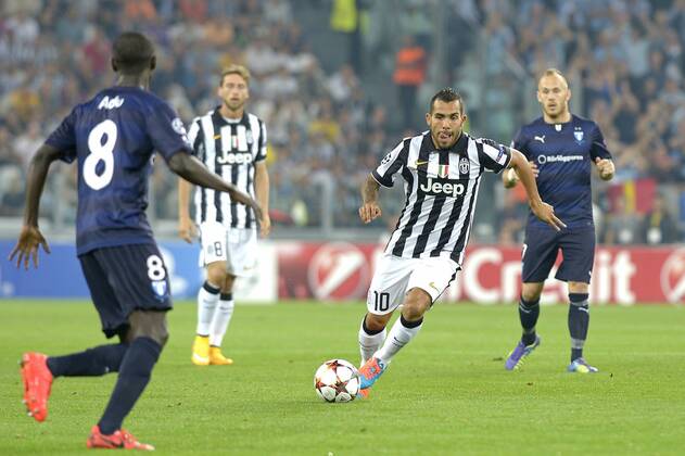 Carlos Tevez Juventus Juventus Turin - Malmö FF filippoxalfero