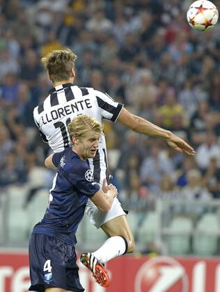Fernando Llorente Juventus, Filip Helander Malmoe Juventus Turin - Malmö FF filippoxalfero