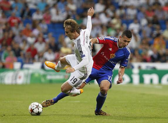 Real Madrid - FC Basel Luca Modric 