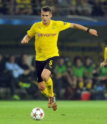 Championsleague: Borussia Dortmund - Arsenal London 16.09.2014. Sebastian Kehl (BvB) in Aktion. HM
