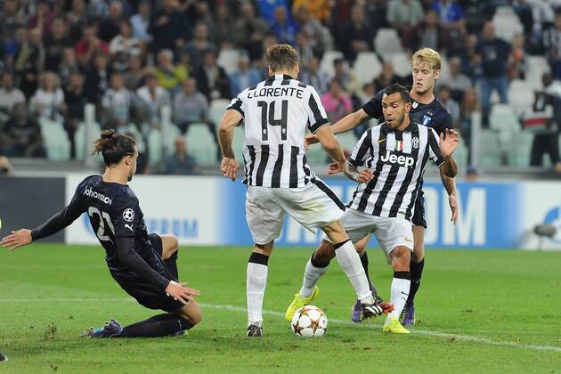 Juventus Turin - Malmö FF Fernando Llorente xHOCHxZWEIx xItalyxPhotoxPressx 