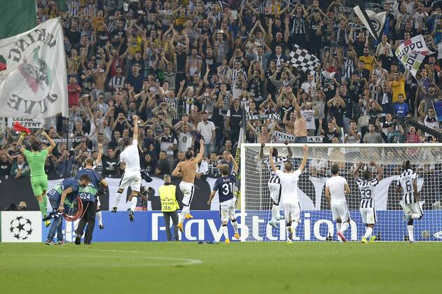 Jubel Schlussjubel Juventus Juventus Turin - Malmö FF filippoxalfero