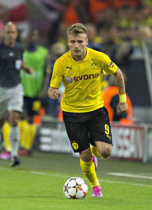 Dortmund, 16.09.2014, Signal-Iduna-Park Ciro Immobile (BvB) Borussia Dortmund - FC Arsenal London