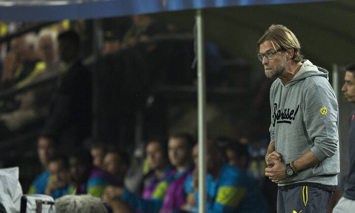 Dortmund, 16.09.2014, Signal-Iduna-Park Trainer Jürgen Klopp (BvB) Borussia Dortmund - FC Arsenal London