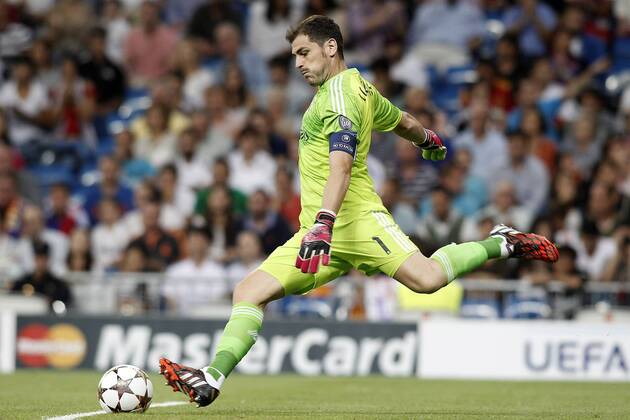 Real Madrid s Iker Casillas during Champions League 2014 2015 match.September 16,2014.  (20423766)