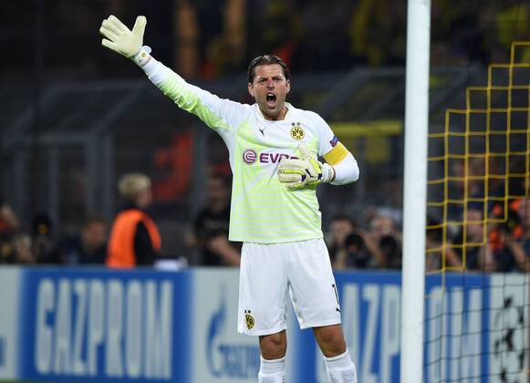 16.09.2014, Fussball, Saison 2014 15, UEFA Champions League, Vorrunde, Borussia Dortmund - Arsenal London 2:0 Torwart Roman Weidenfeller (Borussia Dortmund)