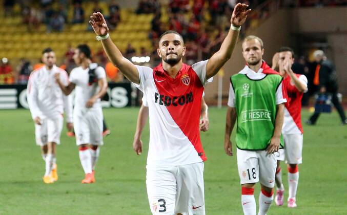 Layvin KURZAWA - Jubel Monaco AS Monaco vs Bayer Leverkusen - Champions League - 16 09 2014 Henemx 