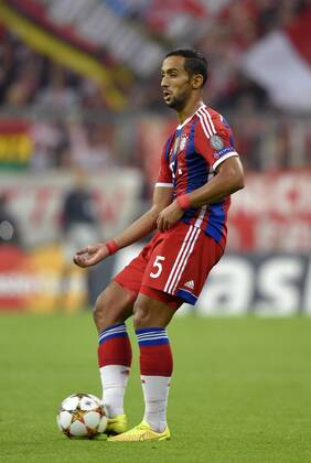 17.09.2014, Fussball Champions-League 2014 2015, Vorrunde 1.Spieltag, FC Bayern München - Manchester City, in der Allianz-Arena München. Mehdi Benatia (München) am Ball. 
