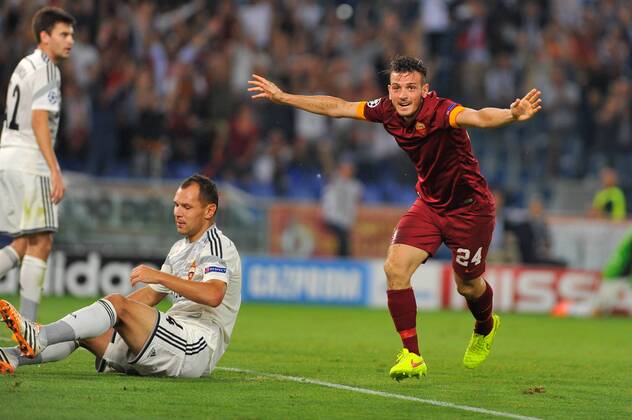 Champions League, AS Rom - ZSKA Moskau Alessandro Florenzi Sergei Ignashevich xHOCHxZWEIx xItalyxPhotoxPressx 