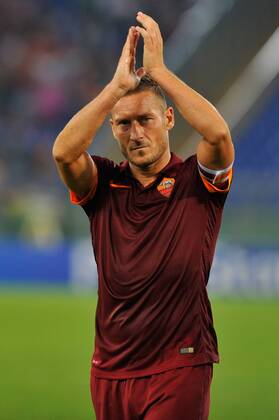 Champions League, AS Rom - ZSKA Moskau Francesco Totti xHOCHxZWEIx xItalyxPhotoxPressx 