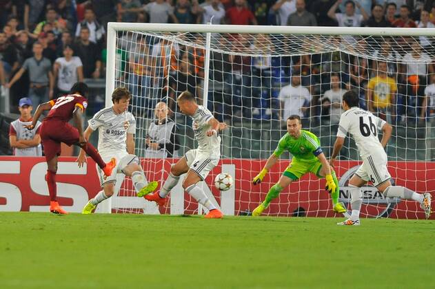 Champions League, AS Rom - ZSKA Moskau Gervinho xHOCHxZWEIx xItalyxPhotoxPressx 