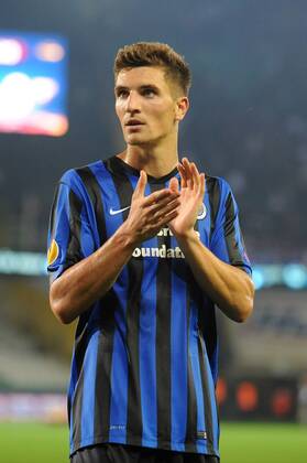 - BRUGGE, BELGIUM: Club s Thomas Meunier pictured after a soccer game between Belgian first division team Club Brugge KV and Italian team Torino F.C., Thursday 18 September 2014 in Brugge, the first game in the group stage of the UEFA Europa League in group B. LUCxCLAESSEN 04318268
