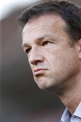 Sportdirektor Fredi Bobic (VfB) . VfB Stuttgart-1899 Hoffenheim . Stuttgart, GER, 20.09.2014, 4. Spieltag Fussball-Bundesliga 2014-2015.