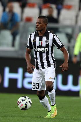 Sept. 24, 2014 - Turin, Italy - Juventus defender Patrice Evra (33) in action during the Italian Serie A football match Juventus Vs Cesena on September 24, 2014 at Juventus Stadium in Turin. Soccer, Serie A: Juventus v Cesena - ZUMAn230