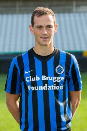 - BRUGGE, BELGIUM: Club s Tom De Sutter pictured during the photo shoot for the 2014-2015 season of Belgian first division soccer team Club Brugge KV, Thursday 25 September 2014 in Brugge. KURTxDESPLENTER 04343548