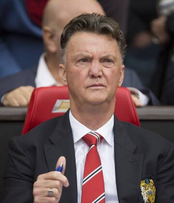 Louis Van Gaal, manager of Manchester United clicks his pen - Manchester United vs. West Ham United - Barclay s Premier League - Old Trafford - Manchester - 27 09 2014 Pic Philip Oldham Sportimage EDITORIAL USE ONLY. No use with unauthorised audio, video, data, fixture lists, club league logos or live services. Online in-match use limited to 120 images, no video emulation. No use in betting, games or single club league player publications.